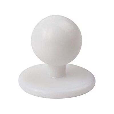 Whites Chefs Clothing 12 x Chef Works knoppknappar vita kläder sömnad läder hantverk krok poppers Whites Chefs Clothing 12 x Chef Works knoppknappar vita kläder sömnad läder hantverk krok poppers
