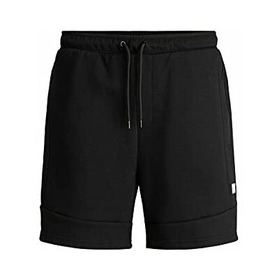 JACK & JONES Junior Jjiair sweat Nb Jr shorts för män, svart JACK & JONES Junior Jjiair sweat Nb Jr shorts för män, svart