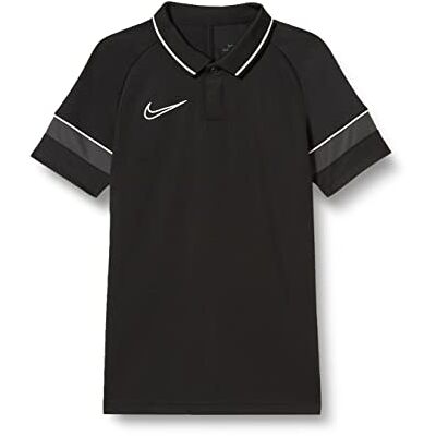 NIKE Pojkar Academy 21 pikétröja Svart/vit/antracit/vit 128-140 NIKE Pojkar Academy 21 pikétröja Svart/vit/antracit/vit 128-140