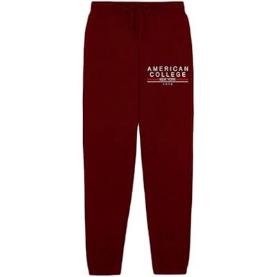 AMERICAN COLLEGE USA Jogging Träningsbyxor Pojke, Vinröd, 14 �r AMERICAN COLLEGE USA Jogging Träningsbyxor Pojke, Vinröd, 14 �r