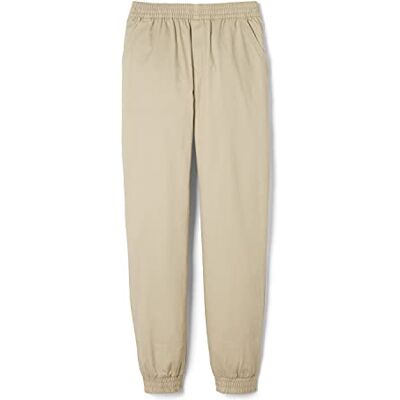 French Toast Joggingbyxor i twill som dras på, för pojkar, Kaki, 7 French Toast Joggingbyxor i twill som dras på, för pojkar, Kaki, 7