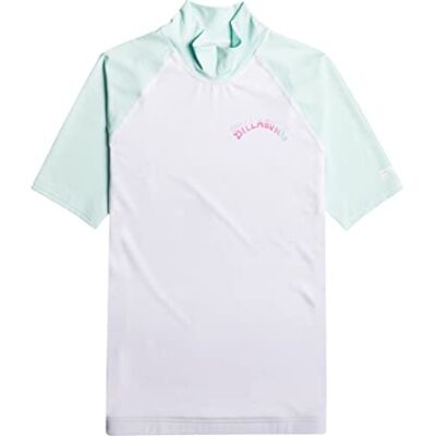 BILLABONG Kortärmad UPF 50 utslag väst kvinnor blå XL/14 BILLABONG Kortärmad UPF 50 utslag väst kvinnor blå XL/14