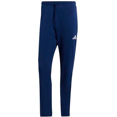 adidas herr Essentials Small Logo Single Jersey Pants, dark blue/white, XXL adidas herr Essentials Small Logo Single Jersey Pants, dark blue/white, XXL