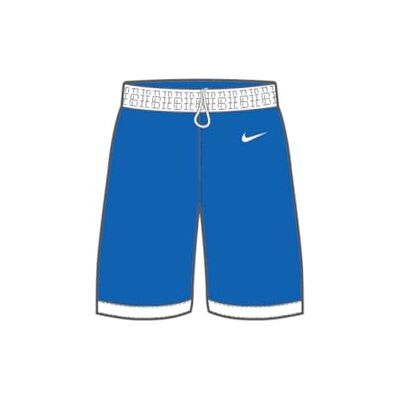 NIKE Mens Team25 Basketball Stock Short Royal Blue NIKE Mens Team25 Basketball Stock Short Royal Blue
