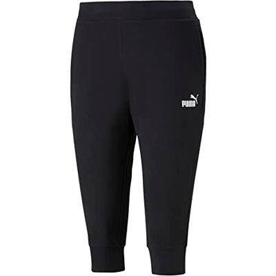 PUMA Damen Jogginghose ESS Capri Sweatpants TR, Black, S, 586826 PUMA Damen Jogginghose ESS Capri Sweatpants TR, Black, S, 586826