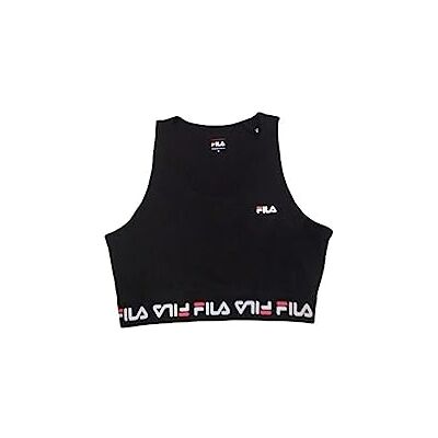 FILA Dam Savannah Taped Sporttopp, svart, XL FILA Dam Savannah Taped Sporttopp, svart, XL