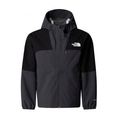 THE NORTH FACE NF0A8AY4KT0 TEEN HIKE PACKABLE SHELL Unisex Jacka Barn TNF BLACK/ASPHALT GREY Storlek XS THE NORTH FACE NF0A8AY4KT0 TEEN HIKE PACKABLE SHELL Unisex Jacka Barn TNF BLACK/ASPHALT GREY Storlek XS