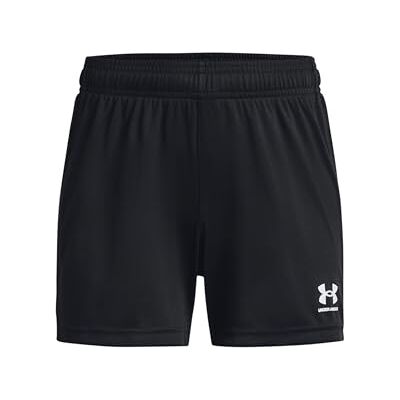 Under Armour UA G's Ch. Stickade shorts – svart/vit – YXS Under Armour UA G's Ch. Stickade shorts – svart/vit – YXS