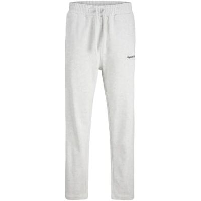 JACK & JONES Jpstkane Norrebro Sweat Pants Pls – plus size, Vit melange, 46 JACK & JONES Jpstkane Norrebro Sweat Pants Pls – plus size, Vit melange, 46