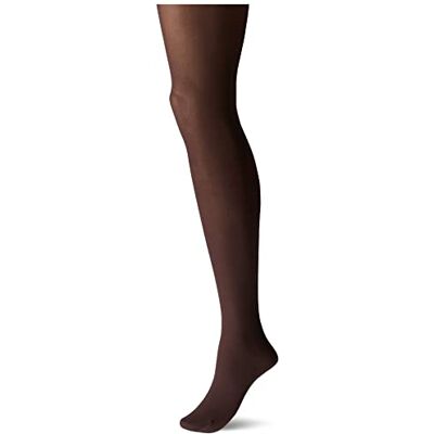 HUE Women's Opaque Control Top Tight, Espresso, 1 HUE Women's Opaque Control Top Tight, Espresso, 1
