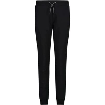 CMP Fleece Stretch Fleece Fleece Fleece Long Pant vanlig färg med manschett för damer CMP Fleece Stretch Fleece Fleece Fleece Long Pant vanlig färg med manschett för damer