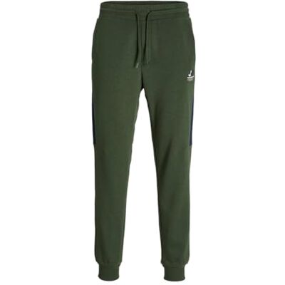 susurrus JACK&JONES JUNIOR Jpstgordon Jjkylo sweatpants Mni joggingbyxor, Kombu grön/detalj: blockerande marinblå blazer/avslappnad passform, 104 susurrus JACK&JONES JUNIOR Jpstgordon Jjkylo sweatpants Mni joggingbyxor, Kombu grön/detalj: blockerande marinblå blazer/avslappnad passform, 104