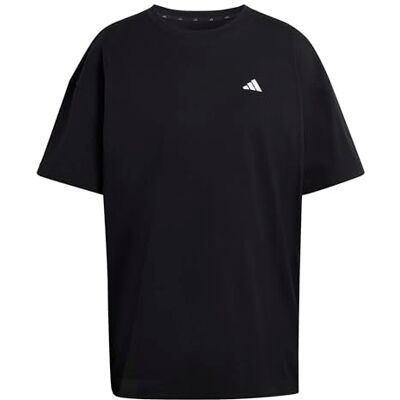 adidas dam Power Essentials Workout Oversized Shirt, black, XL adidas dam Power Essentials Workout Oversized Shirt, black, XL