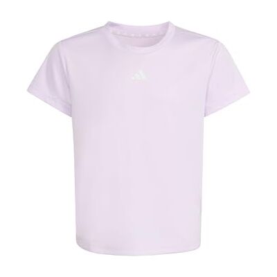 adidas Dziewczynki Train Essentials Regular Fit Logo Training T-Shirt Junior Girls, ice lavender/white, 13-14 Years adidas Dziewczynki Train Essentials Regular Fit Logo Training T-Shirt Junior Girls, ice lavender/white, 13-14 Years