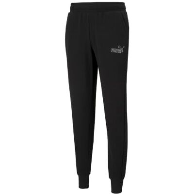 PUMA ESS liten logotyp träningsbyxor TR cl svart PUMA ESS liten logotyp träningsbyxor TR cl svart