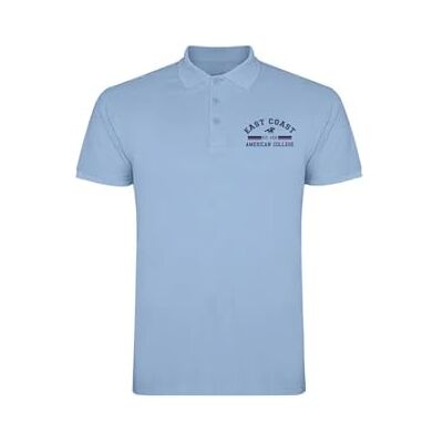 AMERICAN COLLEGE USA Pikétröjor sport andas tryckta kläder unisex barn pojkar och flickor casual modell ACPLW2 himmelsblå 14 år, turkos, 14 �r AMERICAN COLLEGE USA Pikétröjor sport andas tryckta kläder unisex barn pojkar och flickor casual modell ACPLW2 himmelsblå 14 år, turkos, 14 �r