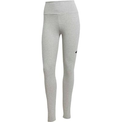 adidas dam Essentials Big Logo Cotton Leggings Tights, medium grey heather/black, S Tall adidas dam Essentials Big Logo Cotton Leggings Tights, medium grey heather/black, S Tall