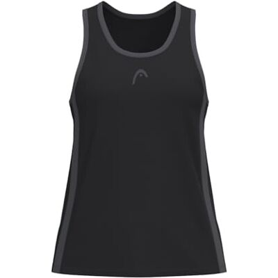 HEAD Club 25 TECH Tanktopp dam, svart HEAD Club 25 TECH Tanktopp dam, svart