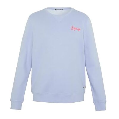 Chiemsee sweatshirt med etikett, 16-3922 Brunnera Blå, S Chiemsee sweatshirt med etikett, 16-3922 Brunnera Blå, S