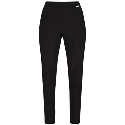 Regatta kvinnors pentre stretch Isoflex hållbar vattenavvisande del elastisk midja 2 fickor med dragkedja Svart, 34 EU Regatta kvinnors pentre stretch Isoflex hållbar vattenavvisande del elastisk midja 2 fickor med dragkedja Svart, 34 EU