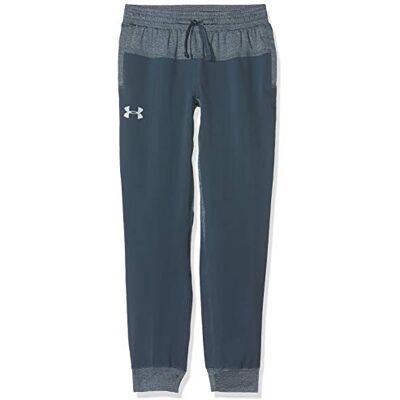 Under Armour unisex barn vävda varma joggingbyxor Wire/Wire/Mod Gray (073) YX-Large Under Armour unisex barn vävda varma joggingbyxor Wire/Wire/Mod Gray (073) YX-Large