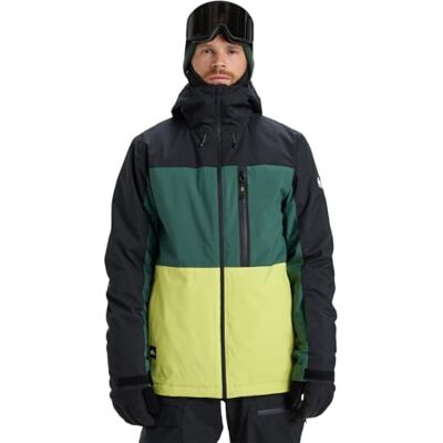 Quiksilver Sycamore Block snöjacka 20K jacka svart XS Quiksilver Sycamore Block snöjacka 20K jacka svart XS