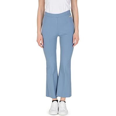 19V69 ITALIA Zeppellin Light Blue Casual Byxor (2) Kvinnor, Ljusblå, S 19V69 ITALIA Zeppellin Light Blue Casual Byxor (2) Kvinnor, Ljusblå, S