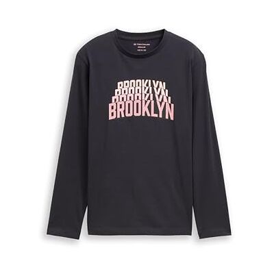 TOM TAILOR barn pojkar långärmad t-shirt, 38346 – bleknar rosa, 128 TOM TAILOR barn pojkar långärmad t-shirt, 38346 – bleknar rosa, 128