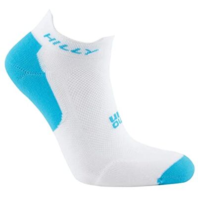 Hilly Strumpor, Wms Active – uttag – min dämpning (dubbelpack), vit/svart/påfågel S Hilly Strumpor, Wms Active – uttag – min dämpning (dubbelpack), vit/svart/påfågel S