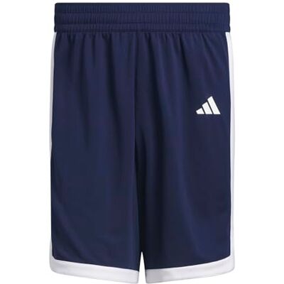 adidas herr Mens Pulse Speed Bball Short Shorts, team navy blue/white, XS adidas herr Mens Pulse Speed Bball Short Shorts, team navy blue/white, XS
