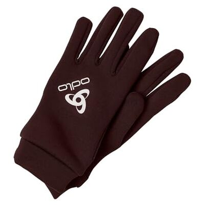 Odlo Mörkröda Handskar - Stretchfleece Liner Eco Odlo Mörkröda Handskar - Stretchfleece Liner Eco