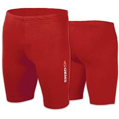 GEMS Unisex Bermuda Rho shorts, röd, XXS GEMS Unisex Bermuda Rho shorts, röd, XXS
