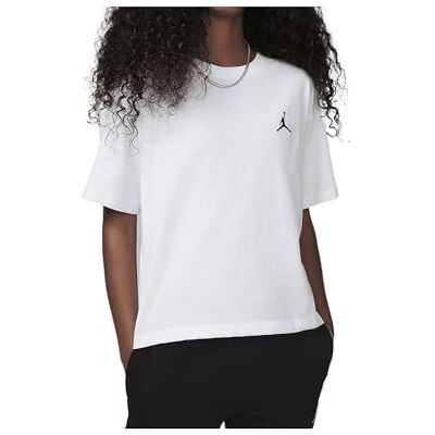 NIKE Unisex barn JDG MJ BRKLYN ESSENTIALS SS TE T-SHIRTS OCH T-SHIRTS, Vitt, XL NIKE Unisex barn JDG MJ BRKLYN ESSENTIALS SS TE T-SHIRTS OCH T-SHIRTS, Vitt, XL