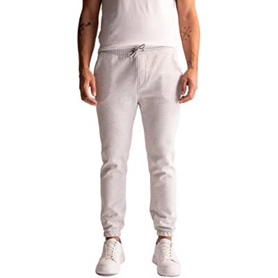 DeFacto Joggingbyxor för män – sportbyxor för män (LT.Grey Melange, 4XL), Lt.grå melange, 4XL DeFacto Joggingbyxor för män – sportbyxor för män (LT.Grey Melange, 4XL), Lt.grå melange, 4XL