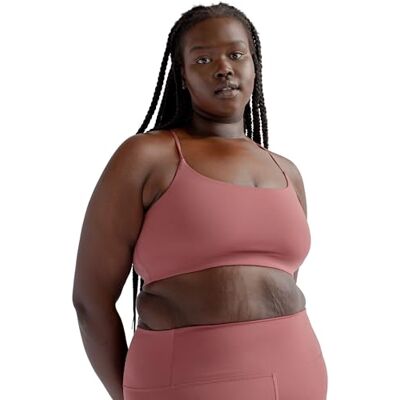 Girlfriend Collective Juliet Sports Bra, Medium-low impact Women’s Sports Bra, Strappy back, Without padding and underwire, for Fitness, Yoga, Pilates, Wellness, Training, Sizes XXS-6XL Girlfriend Collective Juliet Sports Bra, Medium-low impact Women’s Sports Bra, Strappy back, Without padding and underwire, for Fitness, Yoga, Pilates, Wellness, Training, Sizes XXS-6XL