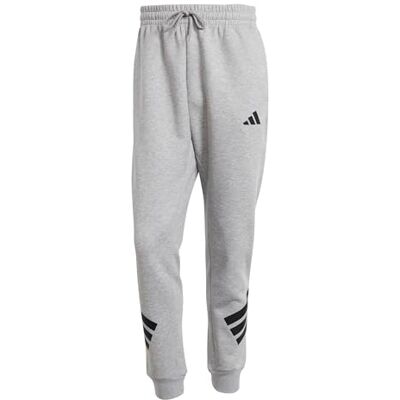 adidas Mezczyzni FUTURE ICONS THREE STRIPES PANT, medium grey heather, S adidas Mezczyzni FUTURE ICONS THREE STRIPES PANT, medium grey heather, S