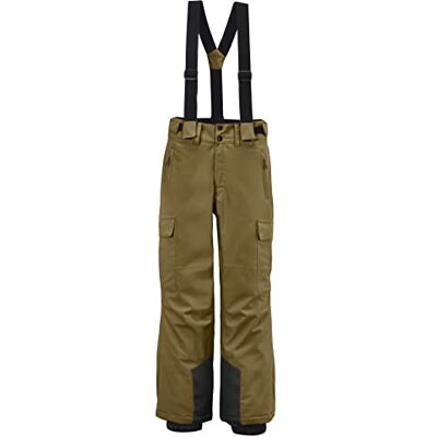 Killtec Funktionella byxor/skidbyxor för pojkar med dragkedja, snöfall och kantskydd KSW 183 BYS SKI PNTS, Camel, 128, 38789-000 Killtec Funktionella byxor/skidbyxor för pojkar med dragkedja, snöfall och kantskydd KSW 183 BYS SKI PNTS, Camel, 128, 38789-000