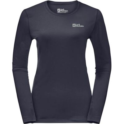 Jack Wolfskin Sky Thermal L/S W Vandringströja Dam, Grafit, XXL Jack Wolfskin Sky Thermal L/S W Vandringströja Dam, Grafit, XXL