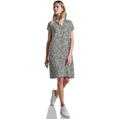Street One dam-mönstrad t-shirtklänning, Pine Grove Green, 38 Street One dam-mönstrad t-shirtklänning, Pine Grove Green, 38