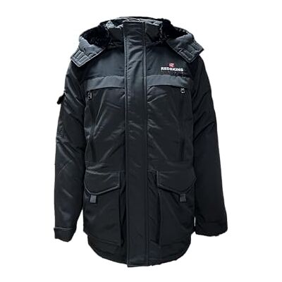 REDSKINS Junior Väst Vinter Jacket Varm Tröja Regnrock Parka Coat För Barn Flickor Flicka Modell 2024 Svart Midja 14 År REDSKINS Junior Väst Vinter Jacket Varm Tröja Regnrock Parka Coat För Barn Flickor Flicka Modell 2024 Svart Midja 14 År