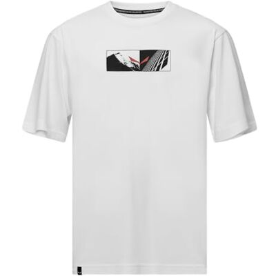 Salewa Eagle hybrid, lös t-shirt, M, optisk vit, S Salewa Eagle hybrid, lös t-shirt, M, optisk vit, S