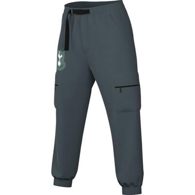 NIKE Tottenham Hotspur Tech Third fotbollsbyxor tillverkade av vävmaterial med foder (män), faded Spruce/svart/vit, FQ7797-359, L NIKE Tottenham Hotspur Tech Third fotbollsbyxor tillverkade av vävmaterial med foder (män), faded Spruce/svart/vit, FQ7797-359, L