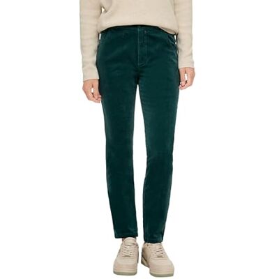 s.Oliver Sales GmbH & Co. KG/ Dambyxor långa, slim fit byxor långa, slim fit, Blågrön, 32W x 32L s.Oliver Sales GmbH & Co. KG/ Dambyxor långa, slim fit byxor långa, slim fit, Blågrön, 32W x 32L