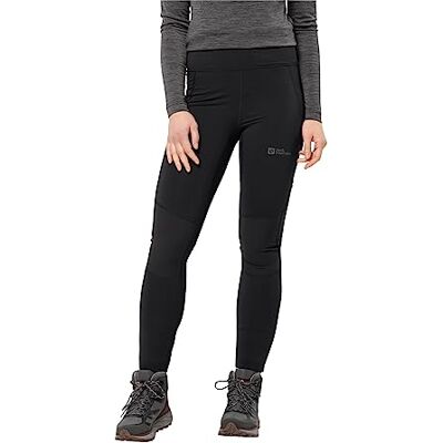 Jack Wolfskin Kammweg Tights W, Svart, L Dam, Svart, L Jack Wolfskin Kammweg Tights W, Svart, L Dam, Svart, L