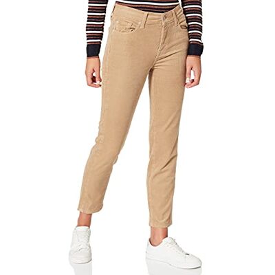 7 For All Mankind dam The Straight Crop Corduroy Sandcastle byxor, Beige, 23W / 30L 7 For All Mankind dam The Straight Crop Corduroy Sandcastle byxor, Beige, 23W / 30L