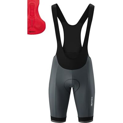 GONSO - SITIVO BIB - mörkgrå - M - Cykelshorts GONSO - SITIVO BIB - mörkgrå - M - Cykelshorts