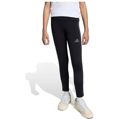 adidas Dziewczynki SEASONALS ANIMAL LEGGINGS, black/white, 11-12 Years adidas Dziewczynki SEASONALS ANIMAL LEGGINGS, black/white, 11-12 Years