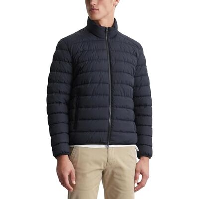 Marc O'Polo Marc OPolo dam quiltad jacka med ståkrage lätt, blå, 3XL Marc O'Polo Marc OPolo dam quiltad jacka med ståkrage lätt, blå, 3XL