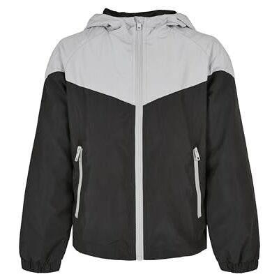 Urban Classics Barnjacka -Kids 158/164- 2Tone Tech Windrunner Grå Urban Classics Barnjacka -Kids 158/164- 2Tone Tech Windrunner Grå