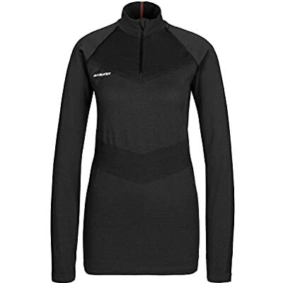 Mammut Trift Halv Zip Långärmad Dam svart XL Mammut Trift Halv Zip Långärmad Dam svart XL
